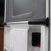 Barra transversal manilla ajustable para puerta interior de casa rodante