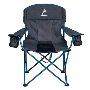 Silla Camping Llaima XL gris/azul