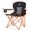 Silla Camping Llaima XL gris/naranjo