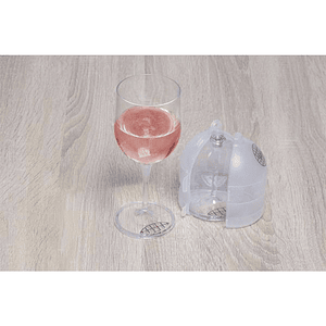 Juego de 2 copas desarmables y cápsulas de protección para guardado