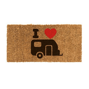 Limpiapiés fibra de coco Caravana