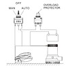 Interruptor tipo flotador para bomba de agua