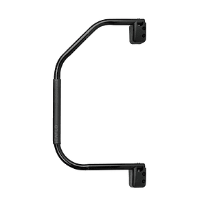 Manilla pasamanos de acceso grande para casa rodante, camper, motorhome negra