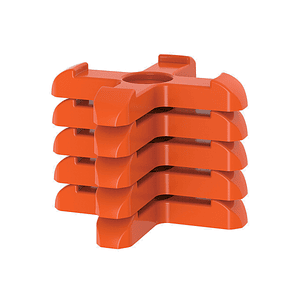 Juego de 5 bases de apoyo para gata o pata estabilizadora