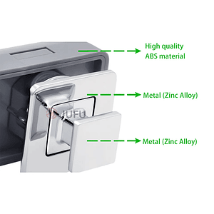 Cerradura para muebles Push Lock cuadrada
