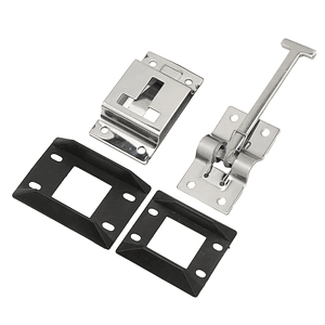 Seguro Retenedor de puertas acero inoxidable