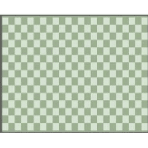 Alfombra para exterior Awnlux 1,50 x 2,44 mts cuadros verde