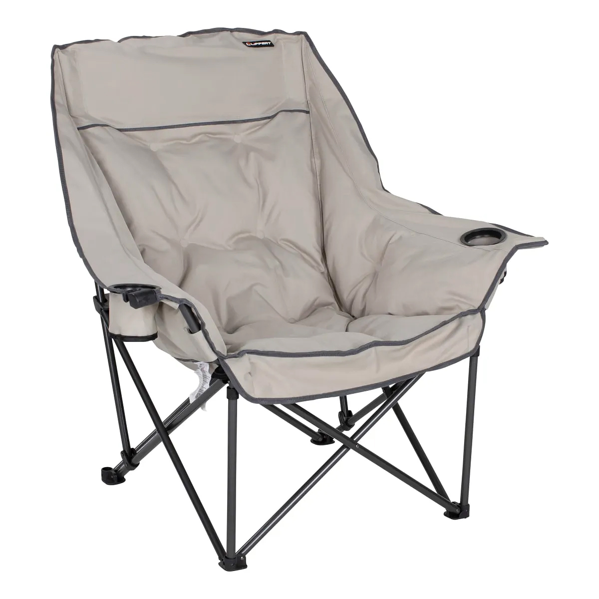 Silla Camping Big Bear Gris Oscuro