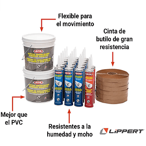 Kit de Reparación para Techos 26' o más