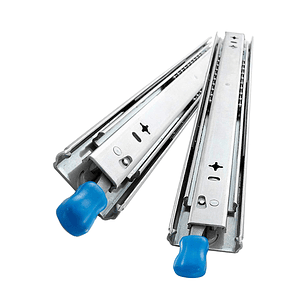 Rieles Heavy Duty 75cm para alta carga con bloqueo