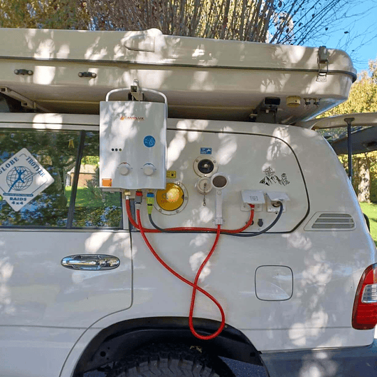 Calentador instantáneo de agua portátil 5L blanco