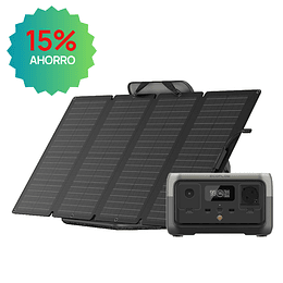 Kit Solar EcoFlow River 2 + Panel Plegable 160W