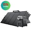 Kit Solar EcoFlow Delta Pro + Panel Plegable 220W
