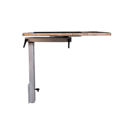 Soporte de mesa articulado tipo Lagun con cubierta de madera 50x70 cms