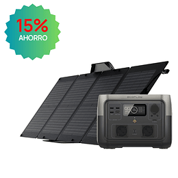 Kit Solar EcoFlow River 2 Max + Panel Plegable 110W