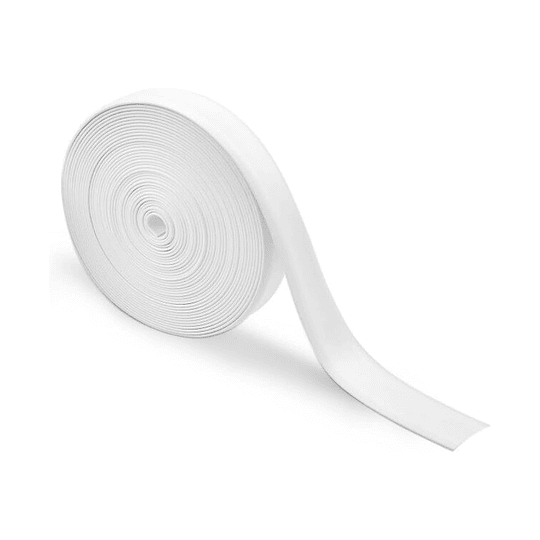 Moldura de goma blanca para sello esquinas casa rodante (1 pulgada x 25 pies)