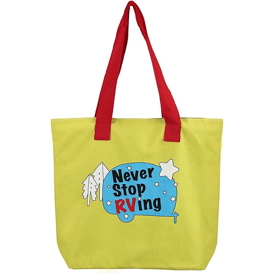 Tote bag bolsa con diseño RV Camping