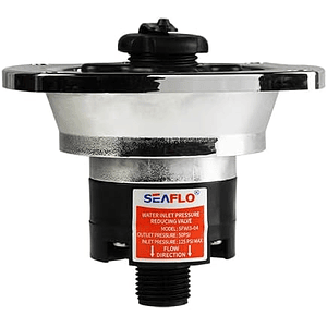 Entrada de Agua Ciudad con regulador de presión cromada