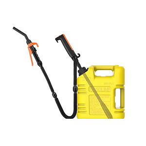 Bomba de trasvasije para agua o combustible con batería de litio