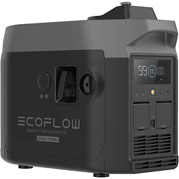 ECOFLOW Smart Generator 1800W (Dual Fuel), alimentación por gasolina y GLP