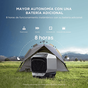 EcoFlow Wave 2 + Batería Aire Acondicionado Portátil