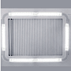 Claraboya 700x500mm tapa térmica, luz LED, cortina y malla mosquitera deslizables 8