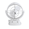 Ventilador eléctrico 12V/24V blanco para cabina o sala de estar casa rodante 2