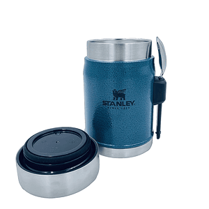 TERMO COMIDA STANLEY CLASICO AZUL LAKE | 414 ML