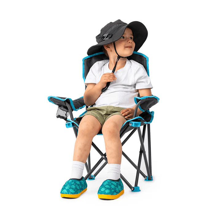 Silla de camping niños Chaitén Gris/Azul 2