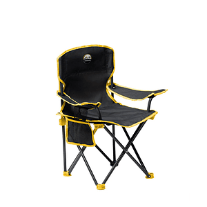 Silla de camping niños Chaitén Gris/Amarillo