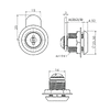 Cilindro con llave 16mm 3