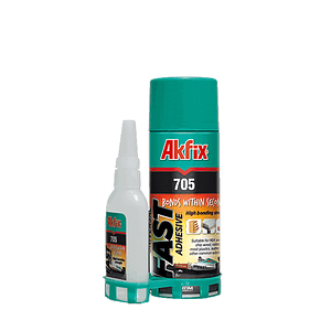 Adhesivo rápido Akfix 705 Universal Fast Adhesive 200ml + 50gr