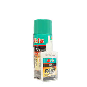 Adhesivo rápido Akfix 705 Universal Fast Adhesive 200ml + 50gr