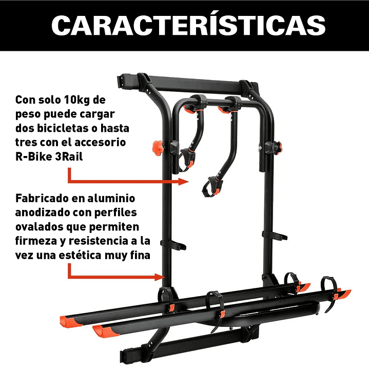 Portabicicletas Lippert R-Bike Van 4