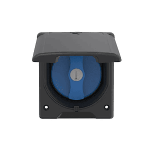 Entrada de Agua con llave y tapa negra