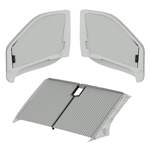 Pack de persianas de cabina frontal y laterales