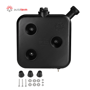 Estanque de combustible negro con indicador de combustible 10 litros