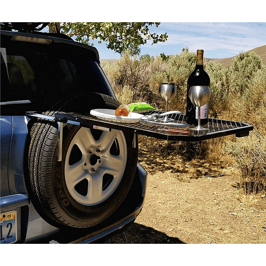 Mesa de apoyo overland Tailgater Tire Table
