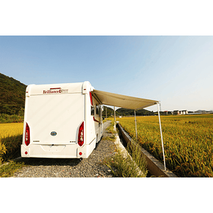 Repuesto toldo guía para pata de apoyo blanca (par)