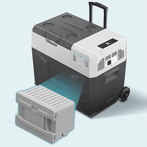 Refrigerador/Freezer portátil con batería Alpicool ECX30 de 30L a 12V y 220V