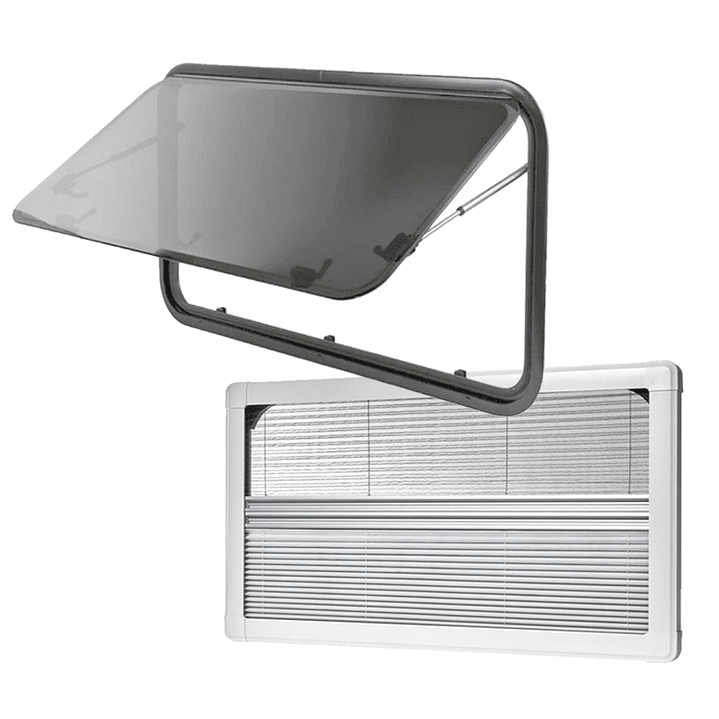 Ventana Ranger 900x500 mm casa rodante esquinas redondeadas 1