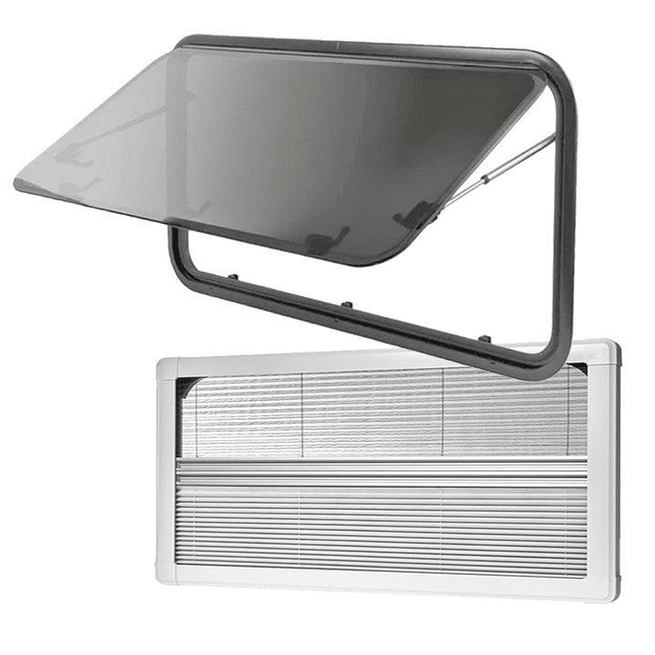 Ventana Ranger 1200x500mm casa rodante esquinas redondeadas 1