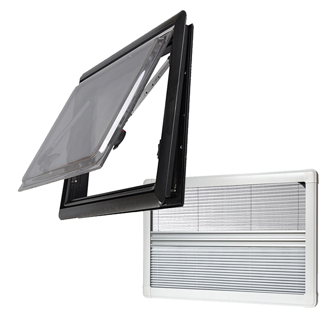 Ventana Ranger 500x350mm casa rodante esquinas rectas 1