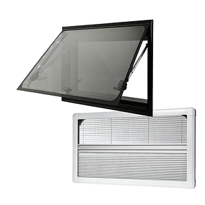 Ventana Ranger 800x400mm casa rodante esquinas rectas