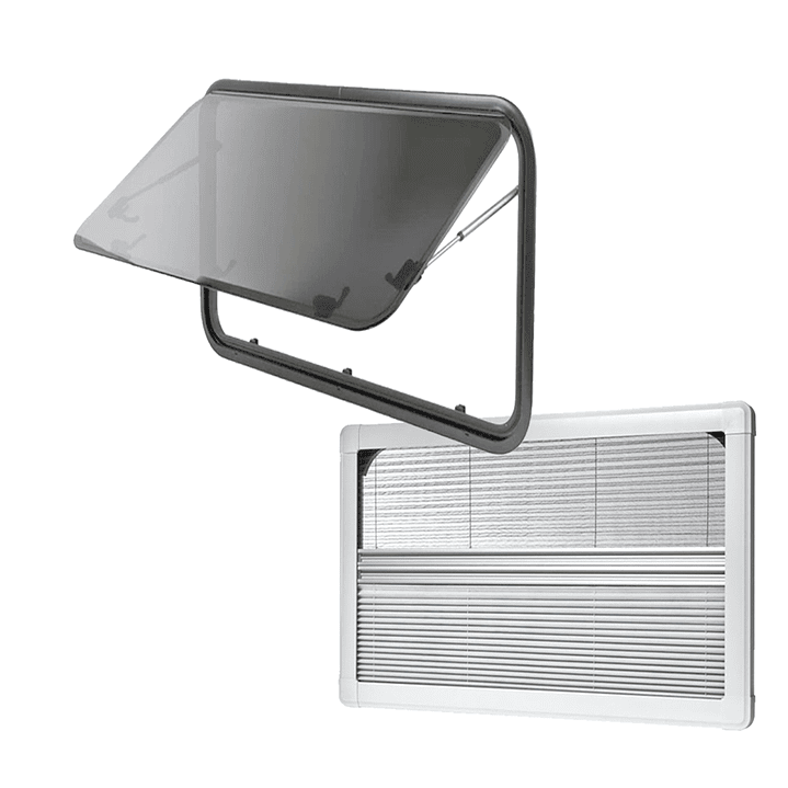 Ventana Ranger 600x450mm casa rodante esquinas redondeadas 1