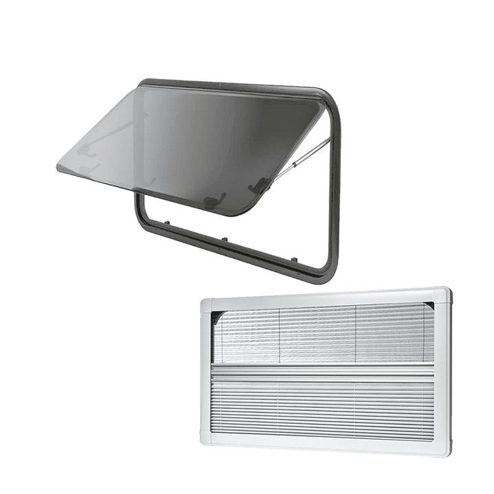 Ventana Ranger 500x350mm casa rodante o motorhome esquinas redondeadas 1