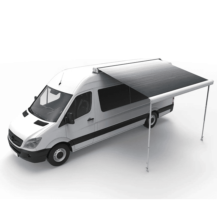 Toldo sobre techo cassette 3.00x2.50 mts blanco 1