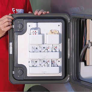 Organizador para puerta baño cassette Fiamma Kassett