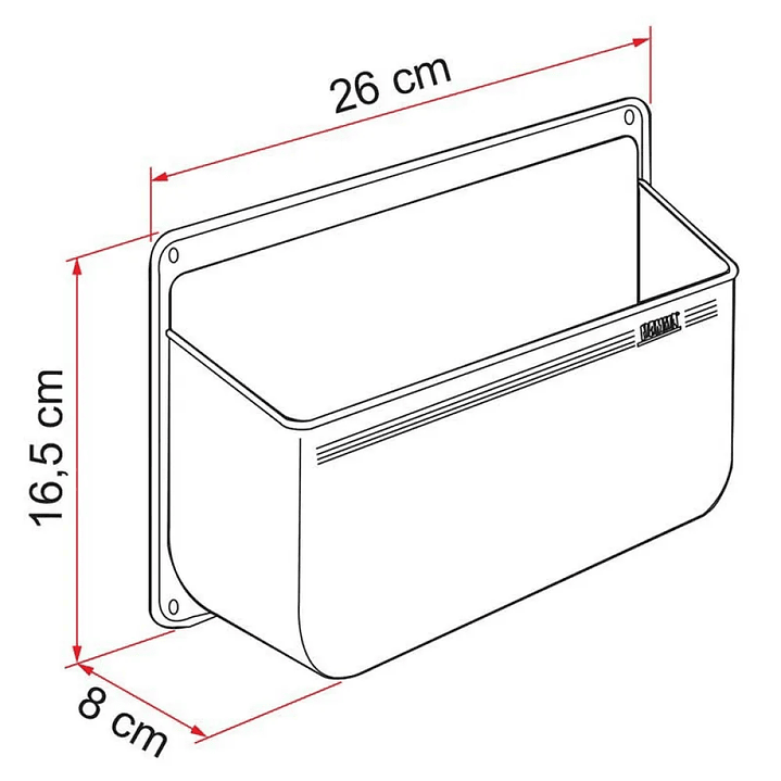 Bolsillo multiusos Fiamma Pocket L 3