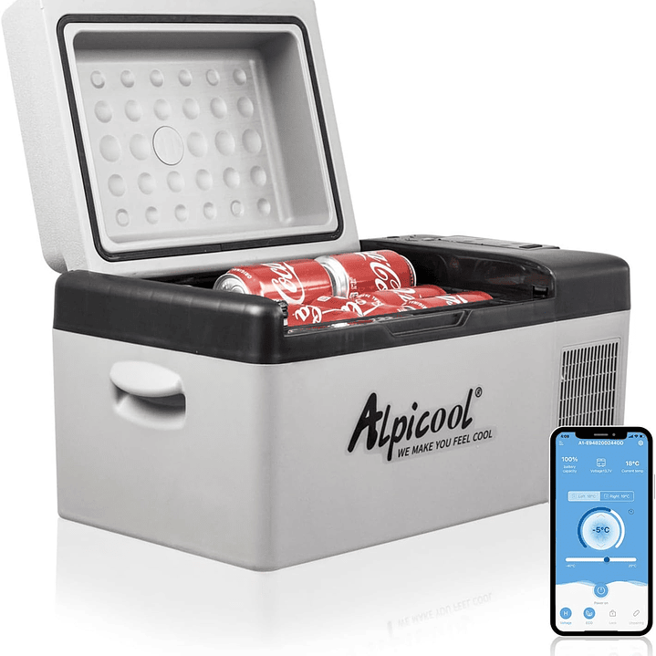 Refrigerador/Freezer portátil Alpicool C20 de 12/220v 20 litros 3
